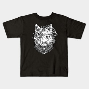 Mystic Husky - Inktober 19-6 Kids T-Shirt